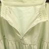 SNIDEL SWFS211127 Maxi Length Ruffle Tiered Skirt Green Ladies Old Clothes Used