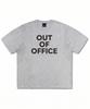 DURT Out Of Office Half Sleeve Tee (Grey)