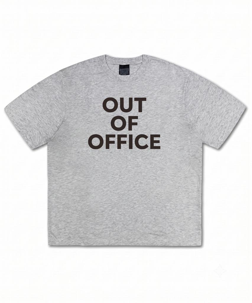 DURT Out Of Office Half Sleeve Tee (Grey)