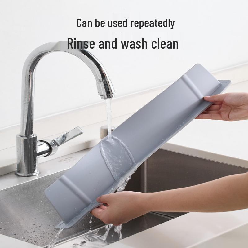 Silicone Kitchen Sink Splash Guard Set