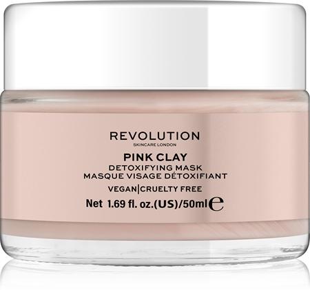 

Revolution Skincare Детоксифицирующая маска для лица с розовой глиной TU прозрачный