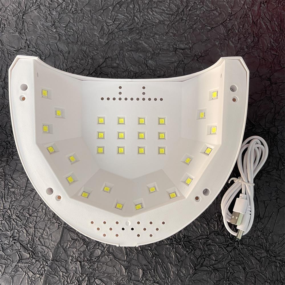48W Professional UV Lamp For Nail Dryer 30 LED Lamp For Manicure Curing Gel Nail Polish Dry With Motion Sensing Nail Salon Tools