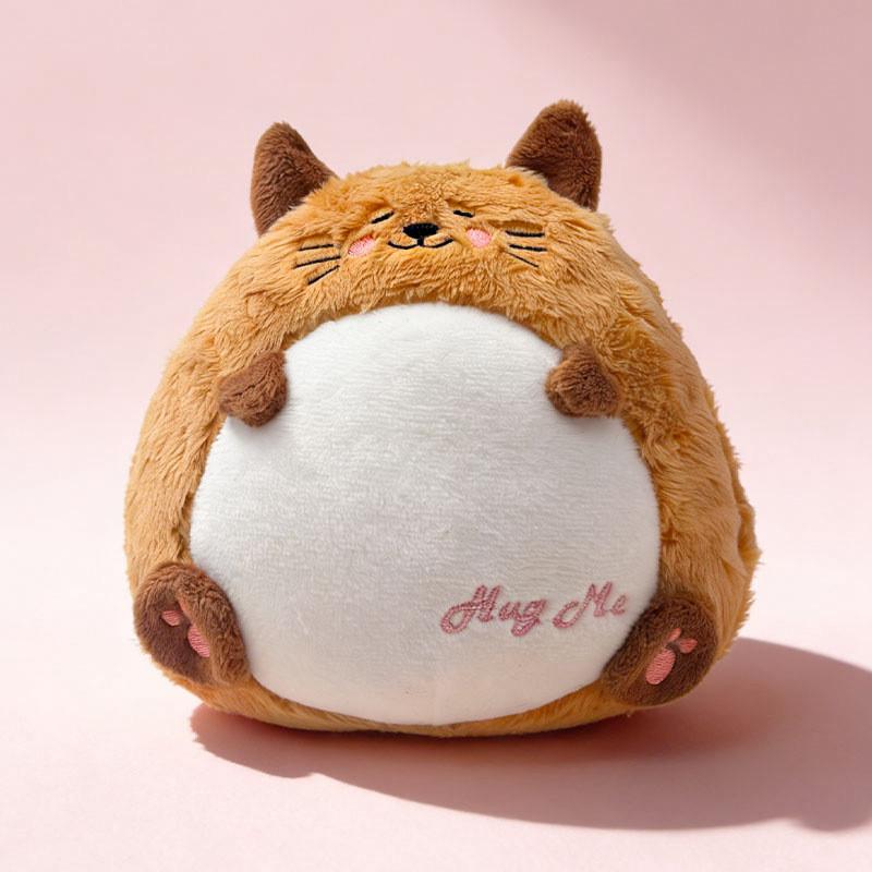 

Plush Toy Cat Dog Mouse Sound Emitting Figure For Kids And Adults коричневый