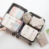 7-Piece Travel Storage Bag Set: Organize Toiletries, Cosmetics, Clothes, Shoes, and Luggage.