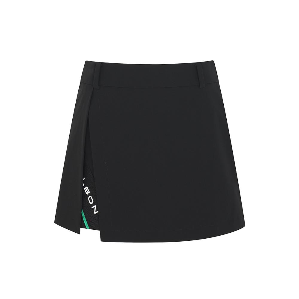 MALBON GOLF Performance H-Line Skirt Black (Woman)