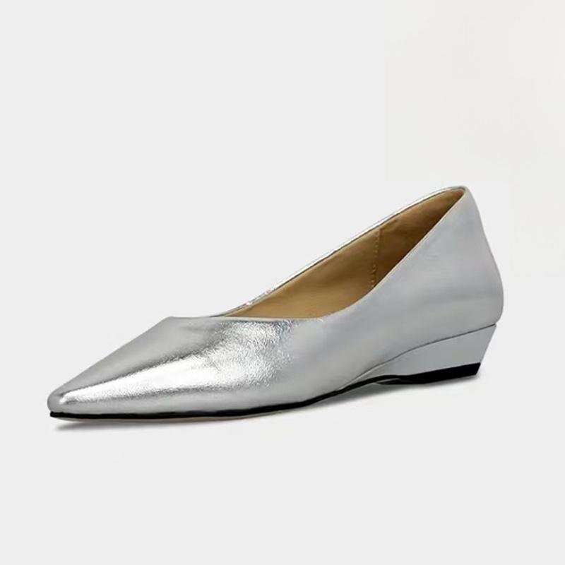 Fashion Pointed Toe Women Flats Shoes Summer Fashion Sandals Elegant Shallow Shoes Dress Lolita Woman Loafers Shoes 2025 Mujer Zapatos