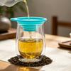 Funil de Silicone Dobrável com Filtro de Malha Fina de Aço Inoxidável Ferramenta de Cozinha para Preparo de Café Chá a Granel Preparo de Coquetéis Filtro de Sedimentos de Vinho