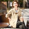 Jianhu Damen Herbstmode 2025 Windjacke für Frauen mittleren Alters