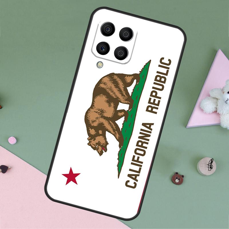 California Flag For Samsung Galaxy M20 M06 M16 M12 M13 M14 M15 M35 M55 M34 M54 M33 M53 M21 M31 M32 M52 Case