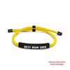 Multi-color Woven Rope Bracelet with Engraved Stainless Steel for Mother's Day or Christmas Gift