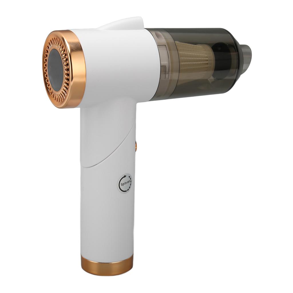 Cordless Handheld Vacuum 90 Degrees Foldable 9000Pa Washable Portable Vacuum with LED Light for