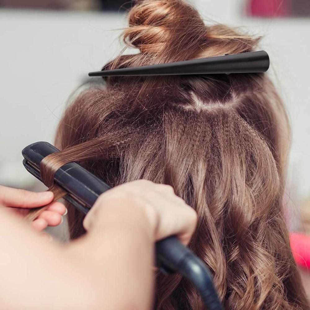 for Salon Metal Non-slip Hairdressing Styling Tool Hair Clip Crocodile Clip Horn Clip