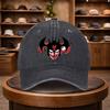 A UnisexS Demon Monster Head Baseball Cap Stylish And Adjustable for Outdoor Use Featuring an Urban Style This Lightweight And