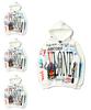 Cool 17aw Vlone Graffiti Sweats Hoodies Mens Baseball Coats Sweatshirt Jackets