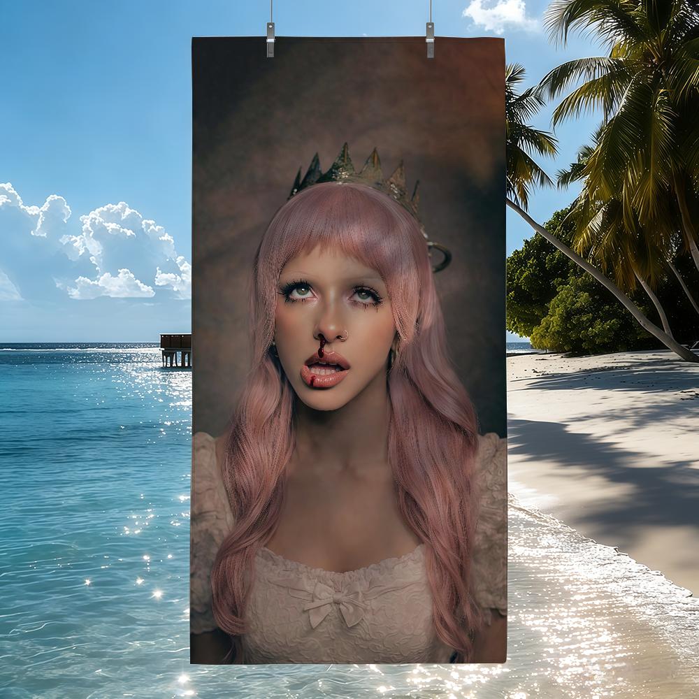 American singer M-Melanie Martinez Towel Drying Bath Towel Applicable To Light Swimming Camping Yoga Beach Out