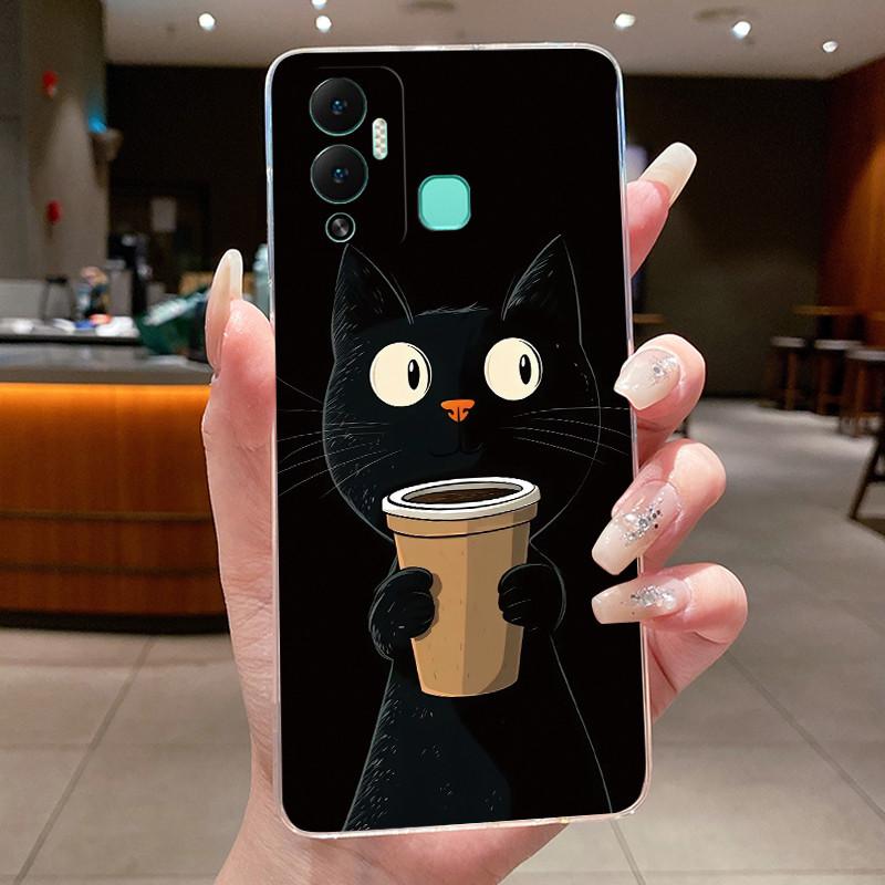Case For Infinix Hot 12 Play Cover X6816 Cute Cool Boys Girls Transparent Soft Silicone Cases For Infinix Hot 12i Hot12 Pro Capa