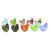 Handmade Murano Glass Bird Figurine Cute Mini Animal Statue Home Desktop Ornament Indoor Living Room Art Decor Craft Collectible