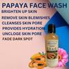 Khadi Rishikesh Herbal Papaya Face Wash For Tan Removal Papaya| For Women & Men-210ML