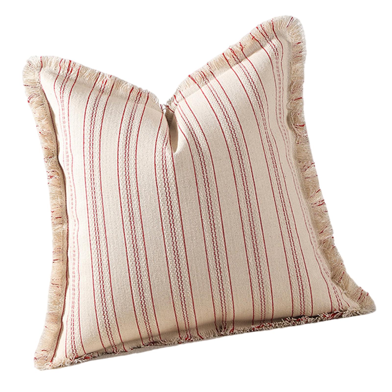 

Jacquard Pattern Cushion Cover Sophisticated Sofa Throw Pillow Sham for Bedroom Stylish Textured Decorative Pillowcase