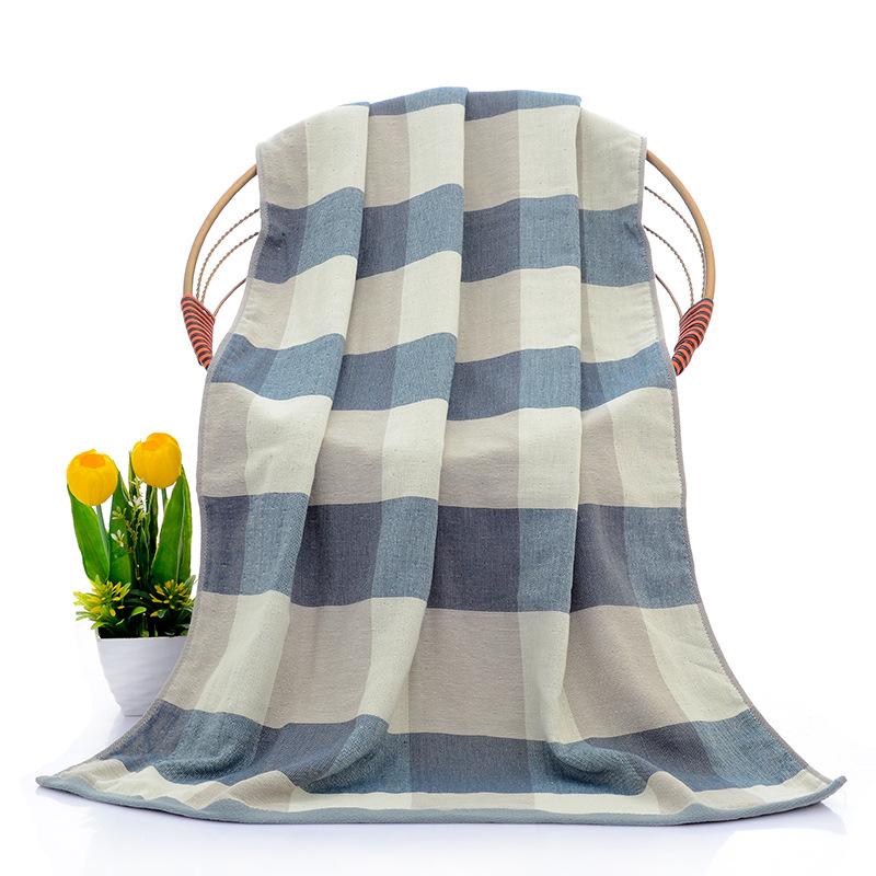 Japanese Cotton Face Bath Towel for Men Women, Terry Cloth, High Quality, 70*140 cm