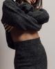 Women's Suit 4333 Gray Skirt Jacket