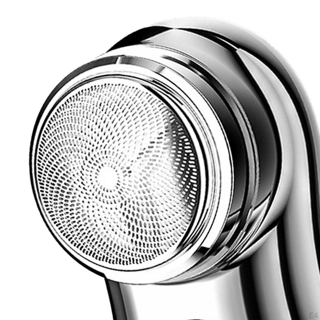 Mini Shaver with Precision Trimmer, Ideal for Face Hair Removal at Home or Outdoors