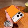 Golden Armor Magnetic Case for iPhone 17 Pro Max/16 Pro: Solid Color Metal Frame Protective Cover