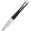 PARKER S0735810 Parker Ballpoint Pen, Urban Matte Black CT, Medium, Oily Type, Gift Box Included