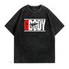 Gbody T Shirt Cotton Crew Neck Short Sleeve For Vintage Washed Top For Everyday Wear Breathable Versatile Stretched Slightly