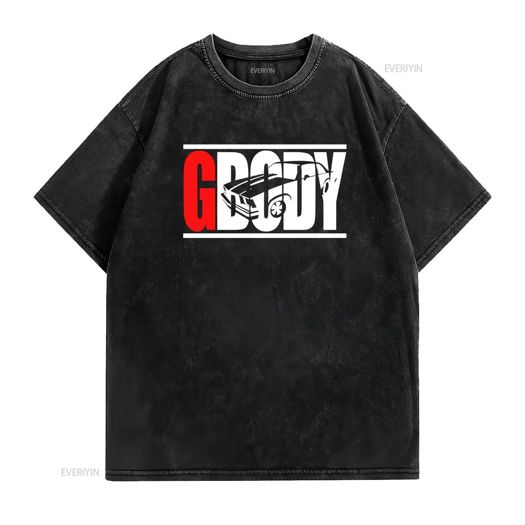 Gbody T Shirt Cotton Crew Neck Short Sleeve For Vintage Washed Top For Everyday Wear Breathable Versatile Stretched Slightly