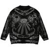 Unisex svetr Rose Eye Scorpion s roztrhaným pulovrem