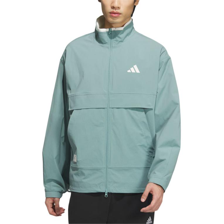 adidas Woven Jacket Jackets & Coats Men's Asphalt Gray JY1676