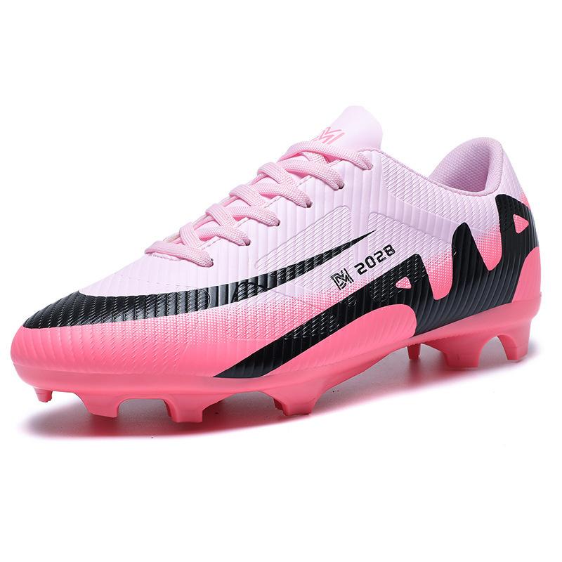 Children's football shoes low-top long nails TF broken nails flat bottom boys and girls students ping game sports shoes