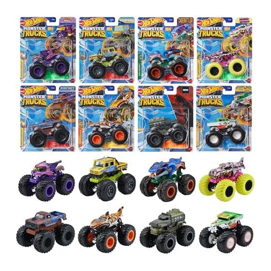 Hot Wheels Монстр-Трак 1:64 Ассорти [Продается в коробке из 8 мини-машинок] [От 3 лет] 984D-FYJ44
