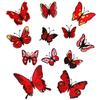 Butterfly World Embroidery Cloth Sticker Colored Flower Butterfly Computer Embroidery Label Clothes Decorative Patch Sticker Blue Butterfly