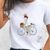 Women T-shirts Watercolor Female T Tee Cartoon Clothes 90s Trend Cute Short Sleeve Casual Shirt Fashion Top Graphic Tshirt