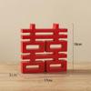 Chinese Tradition Red Happy, Hangings Creative DIY Decorative Exquisite Engagement Carving