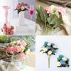 10 Heads Artificial Silk Hydrangea Fake Flowers Bouquet For Elegant Home Decor