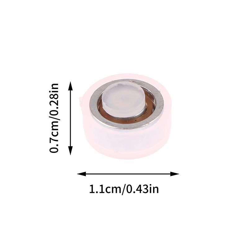 10Pcs Manicure Rotating Jewelry Accessories Universal Rotating Bearing Rotatable Transfer Bead Nail Decoration