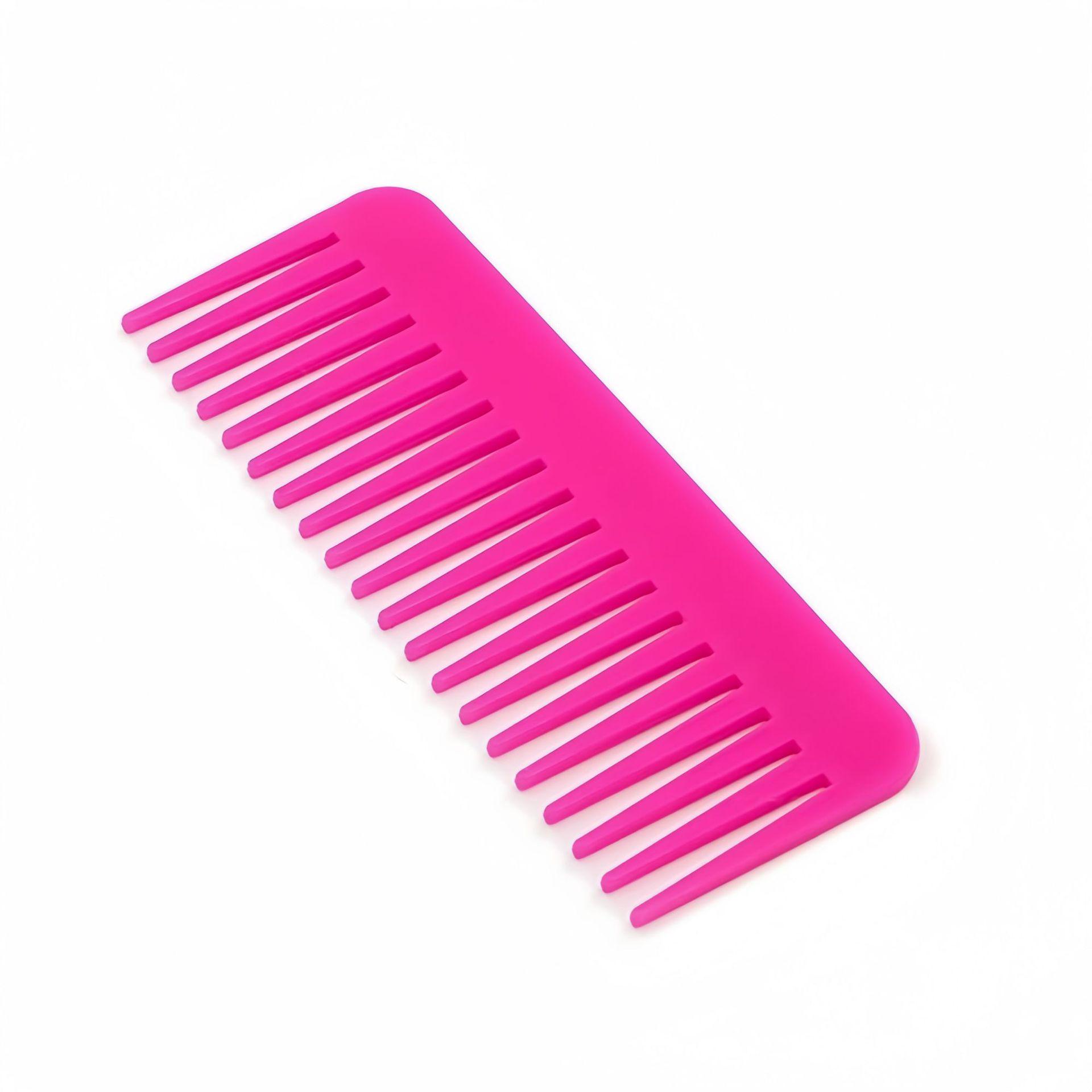 

Эксклюзивная плоская расческа с широкими зубьями для домашней укладки розы красного