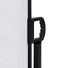 Retractable Side Awning White 220 x 600 cm