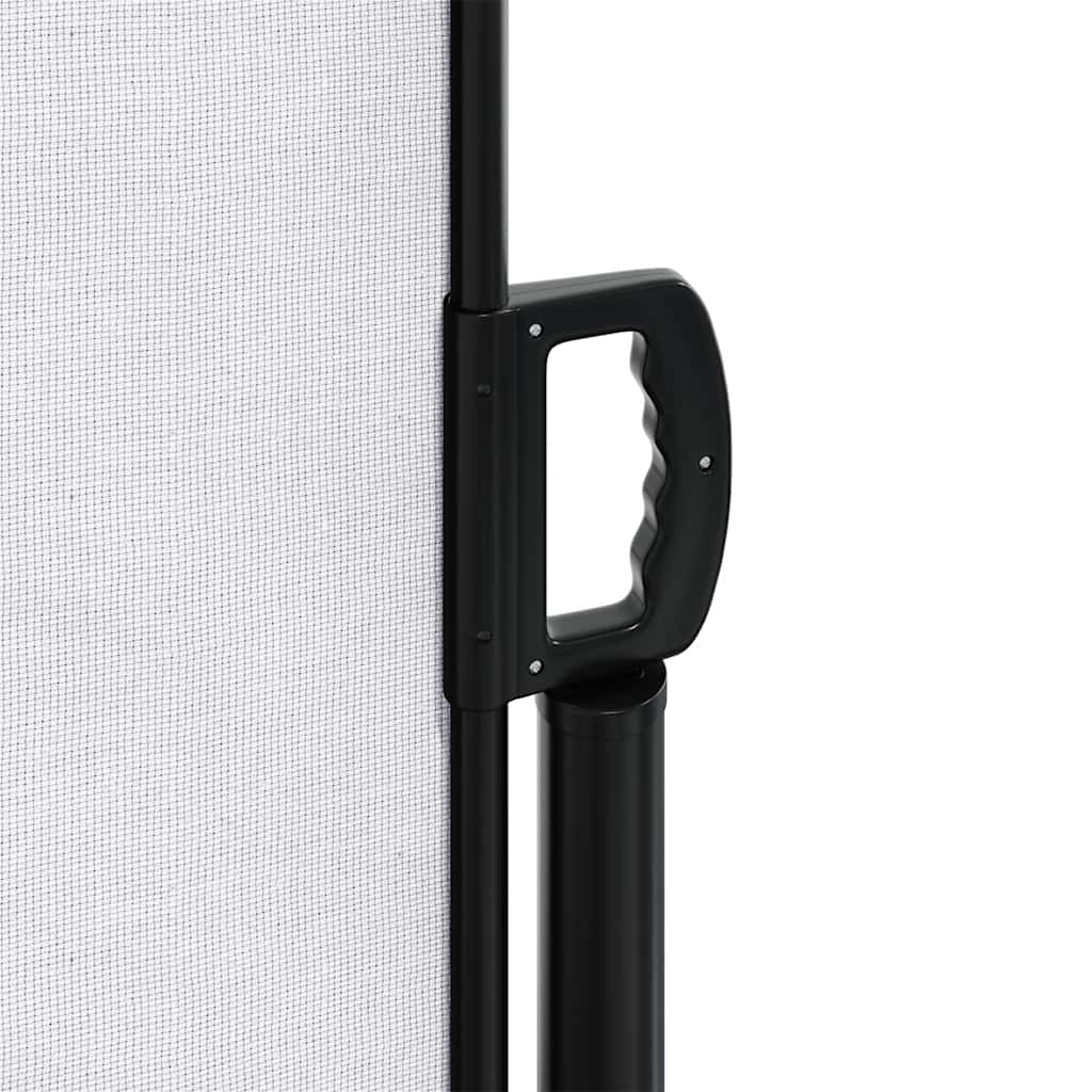 Retractable Side Awning White 220 x 600 cm