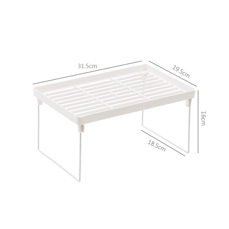 

Многоярусная кованая железная полка для хранения на столешницу в общежитии - Одноярусный разделитель для полок