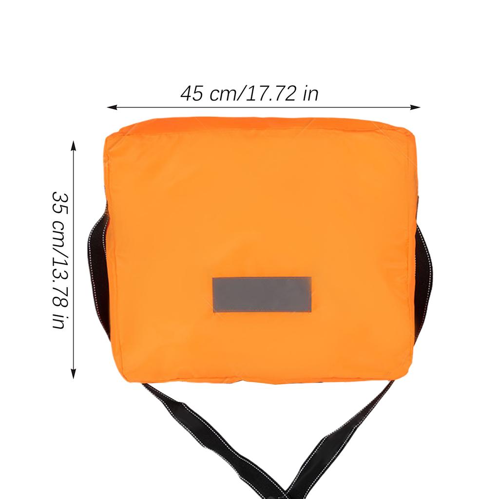 Bootfahren Werfbare Schwimmhilfe Hoher Auftrieb Bootfahren Wurfkissen mit Gurt Hoher Auftrieb Faltbare Schwimmer mit Reflektierendem