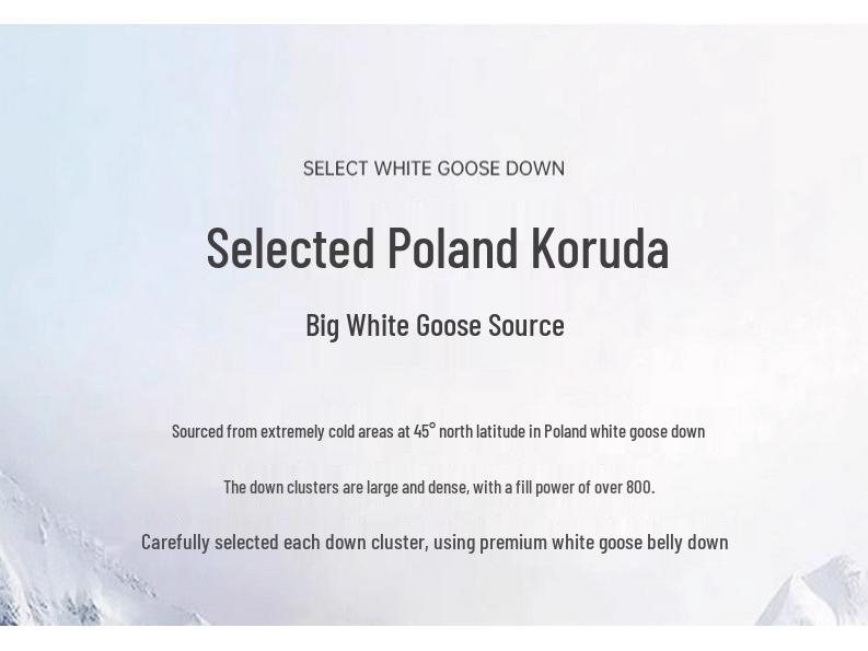 Damen High-End Gänsedaunen Winterhose - Kältefest, Bündchen für Skifahren, -40°C.