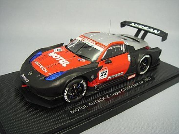 

Ebro Motul Autech Z Тестовый автомобиль 2007 43911 Готовая модель 1/43 #22