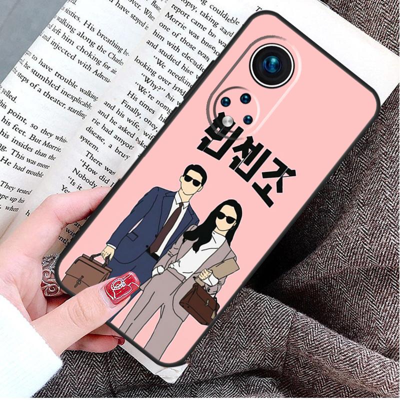 

Кейс для Kdrama Винченцо Кассано для Honor X9b X8b X6 X7 X8 X9 X6a X7a X8a X9a Honor 70 50 90 Lite Magic 6 5 Pro Чехол Honor 70 Lite