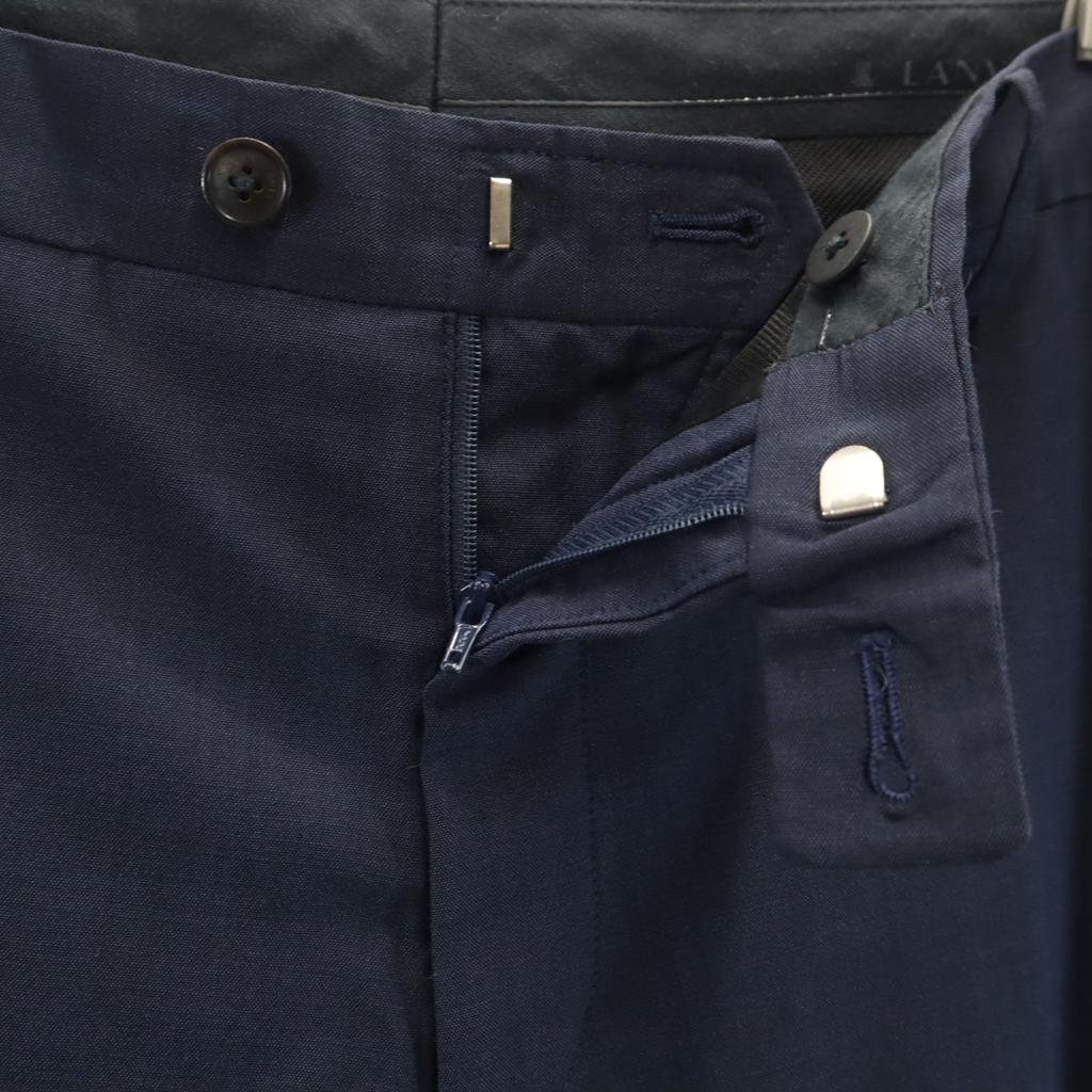 LANVIN LA COLLECTION Made in Japan Anzughose Marineblau Herren Gebraucht