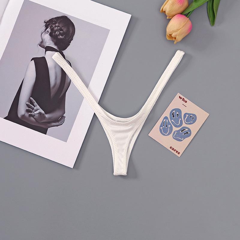 

Mei Chun Fei Deep V Thong - Sexy, Breathable, Crotch-Binding, Thin Strap Sportswear for Women. M (90-109 lbs)