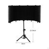 Microphone Isolation Adjustable Tripod Sound Wind Acoustic Filter Vocal for Condenser Mic